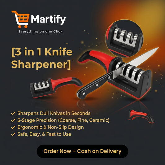 3 in 1 Knife Sharpener