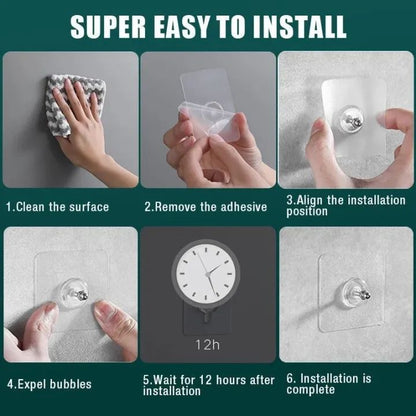 Punch-Free Screw Stickers