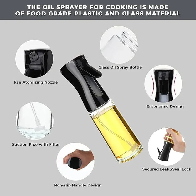 Glass Oil Bottle Spray - 200ml