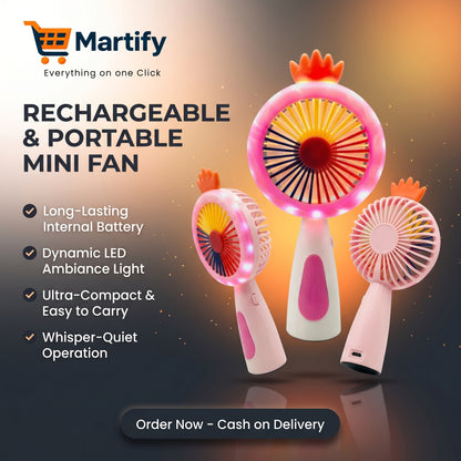 Rechargeable Mini Fan