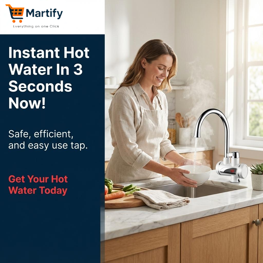 Electric Water Faucet - Instant Heating