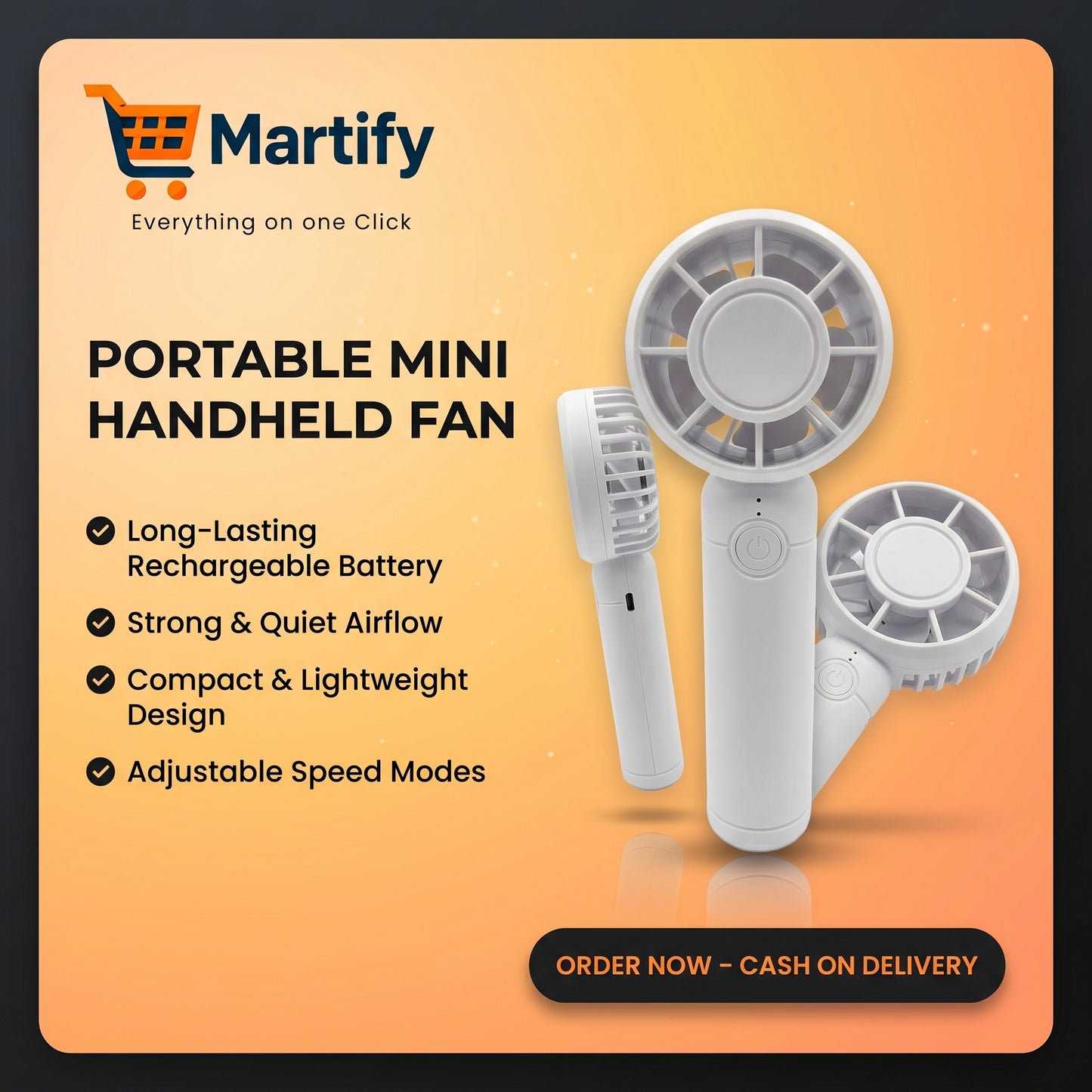 Portable Mini Handheld Fan