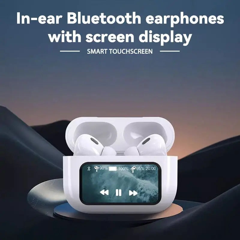 Airpods Pro A9 With LCD Touchscreen Display