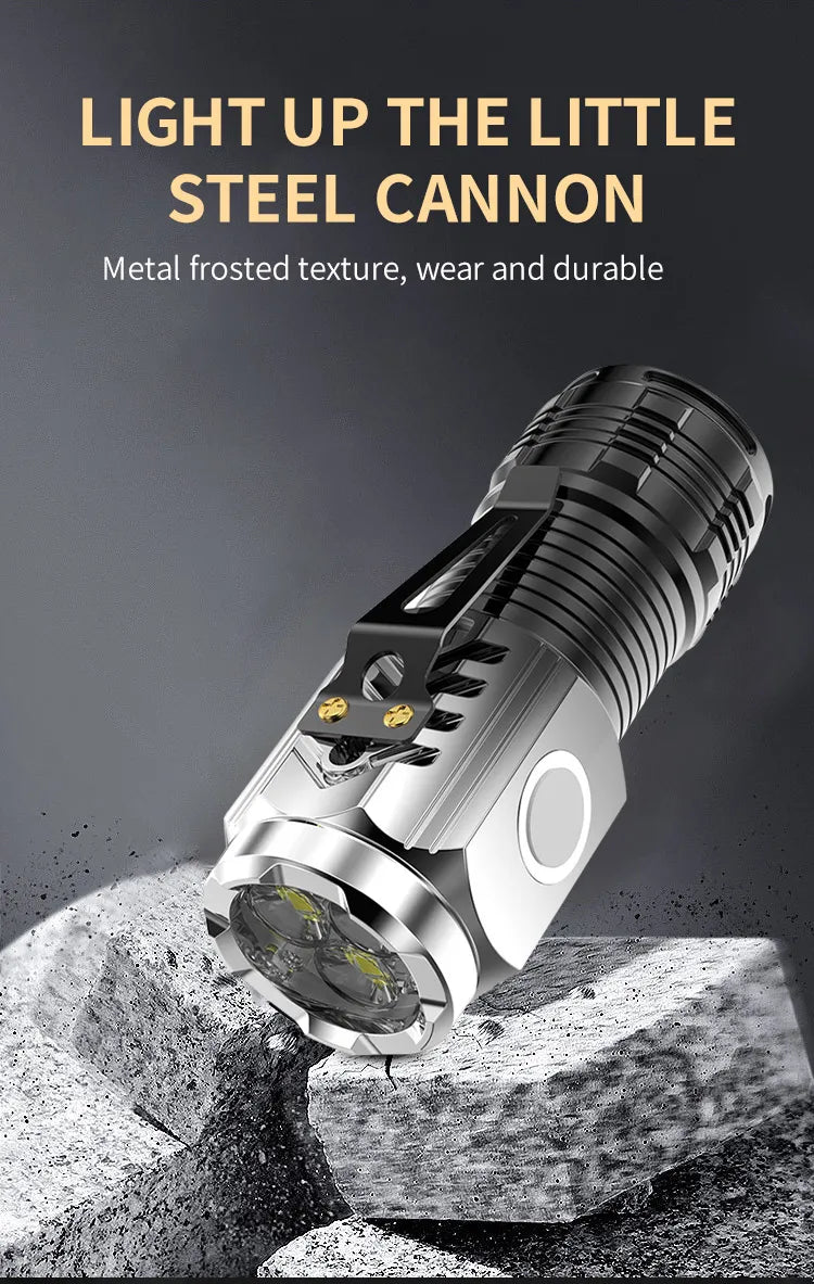 Three-Eyed Monster Mini Super Flashlight